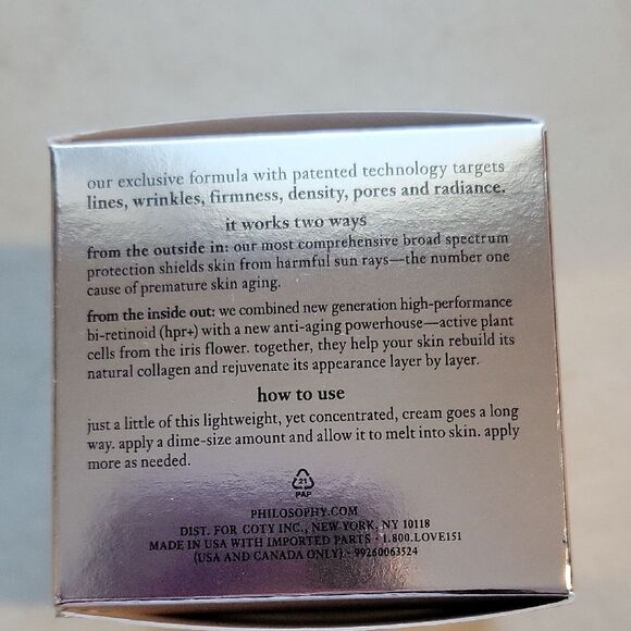 Philosophy Ultimate Miracle Worker Cream NIB - Picture 4 of 6